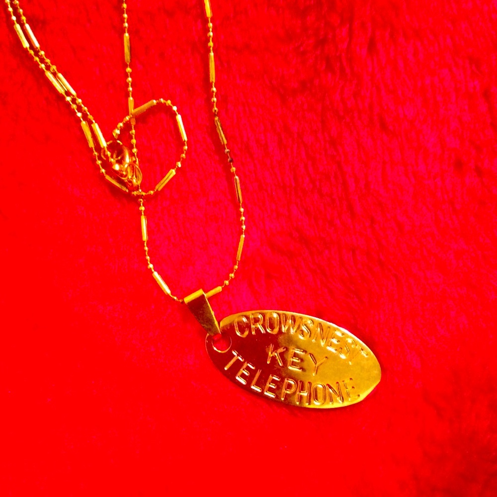 Necklace mark:crowsnest key telephone/XP/Bale Mark